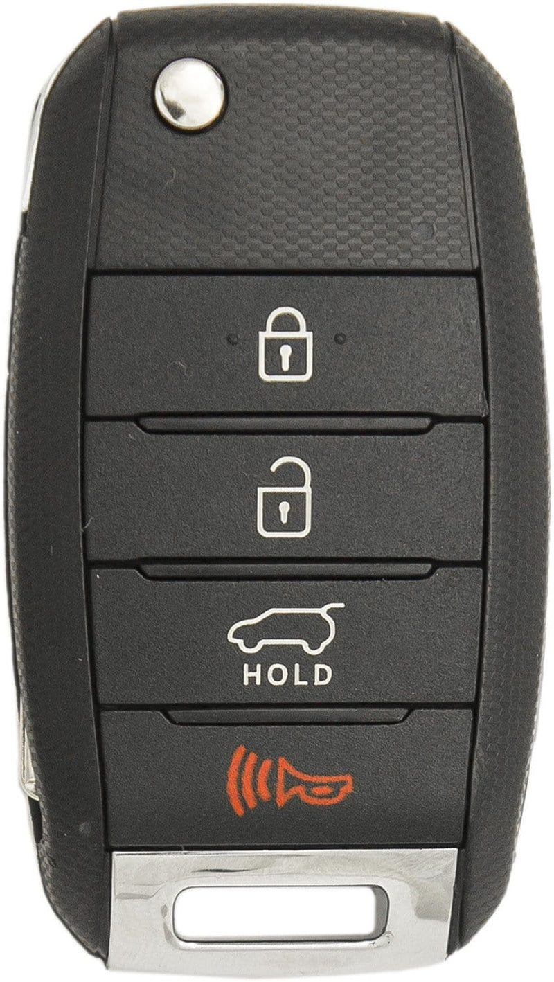 Kia 4 Button 4D60 Flip Key (4B3) - By Ilco Look-Alike Replacments Ilco