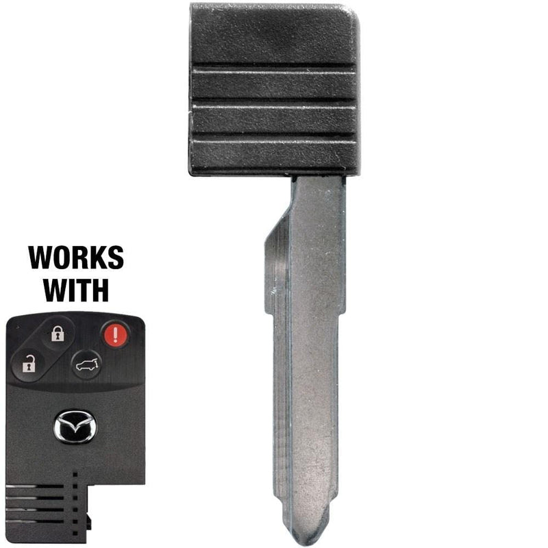 Mazda 2006-2010 Smart Key Emergency Key—WITH OEM CHIP Emergency Keys LockVoy