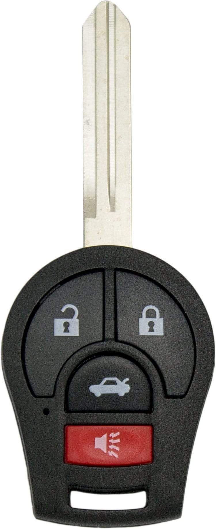 Nissan 4 Button Remote Head Key (4B2) - By Ilco Look-Alike Replacments Ilco