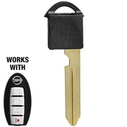 Nissan / Infiniti NI06-PT Emergency Key NO CHIP BLACK Emergency Keys LockVoy
