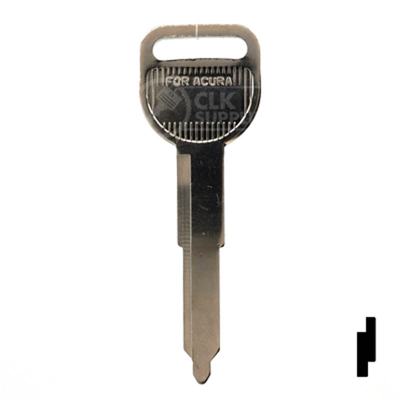 Uncut Key Blank | Acura | HD93 Automotive Key Ilco