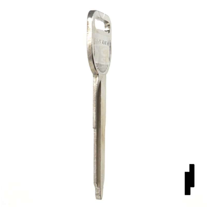 Uncut Key Blank | Acura | HD93 Automotive Key Ilco