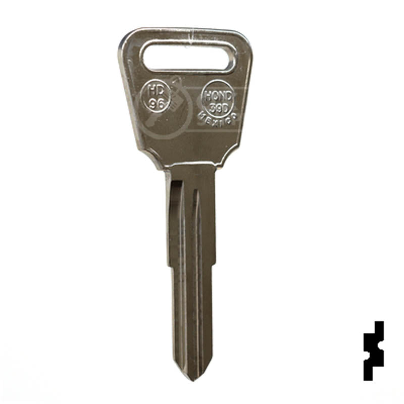 Uncut Key Blank | Acura | HD96 Automotive Key Ilco