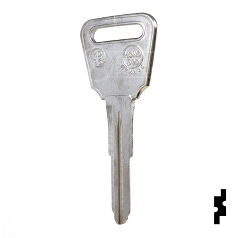 Uncut Key Blank | Acura | HD96 Automotive Key Ilco