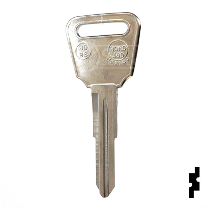 Uncut Key Blank | Acura | HD96 Automotive Key Ilco