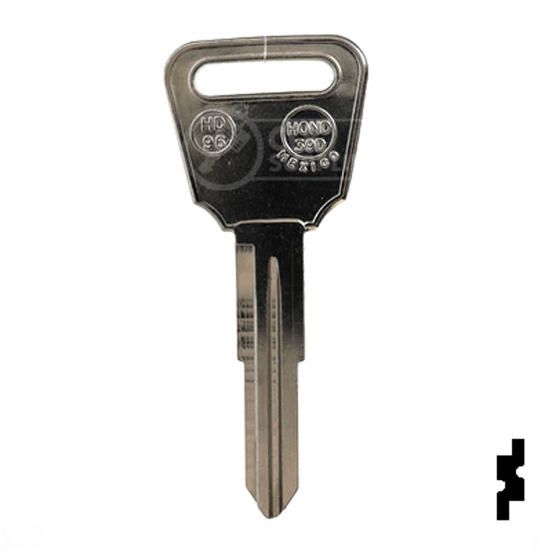Uncut Key Blank | Acura | HD96 Automotive Key Ilco