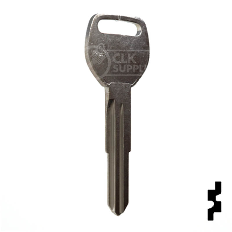 Uncut Key Blank | Acura | Honda | X214, HD103 Automotive Key JMA USA