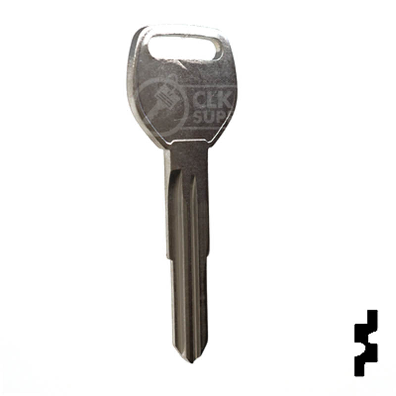 Uncut Key Blank | Acura | Honda | X214, HD103 Automotive Key JMA USA
