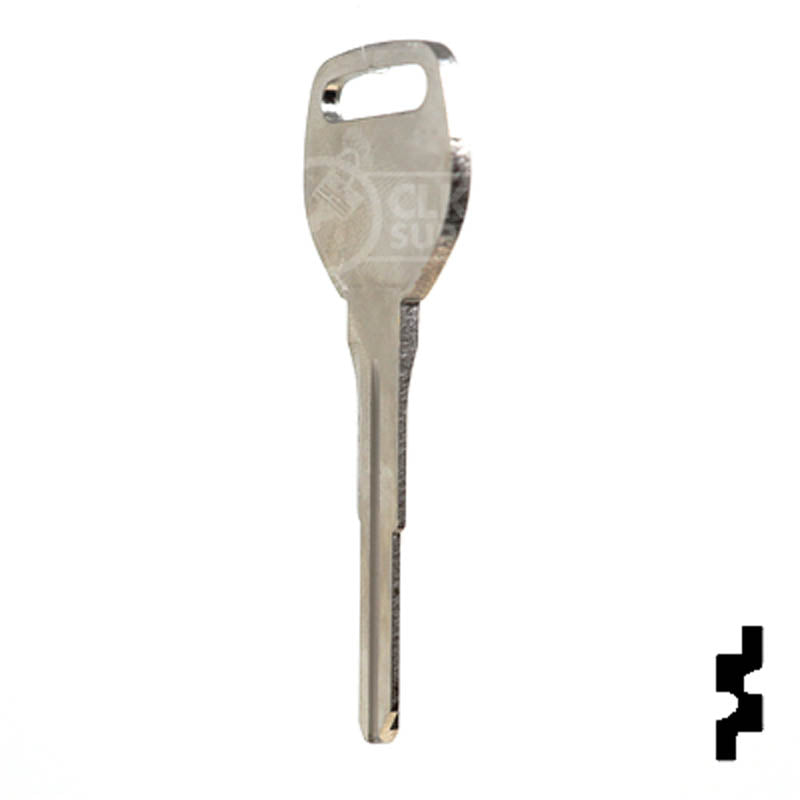 Uncut Key Blank | Acura | Honda | X214, HD103 Automotive Key JMA USA