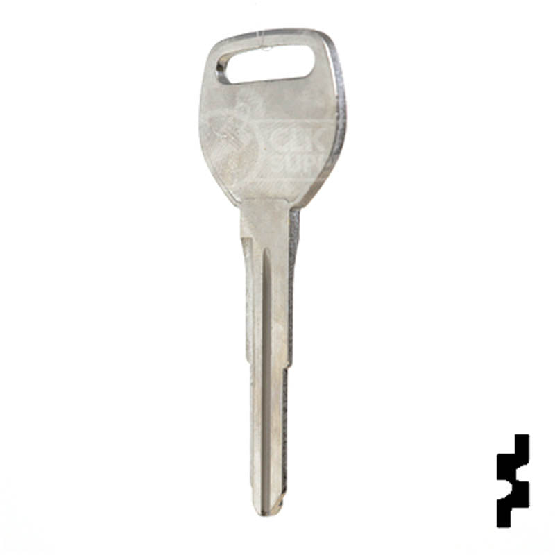 Uncut Key Blank | Acura | Honda | X214, HD103 Automotive Key JMA USA