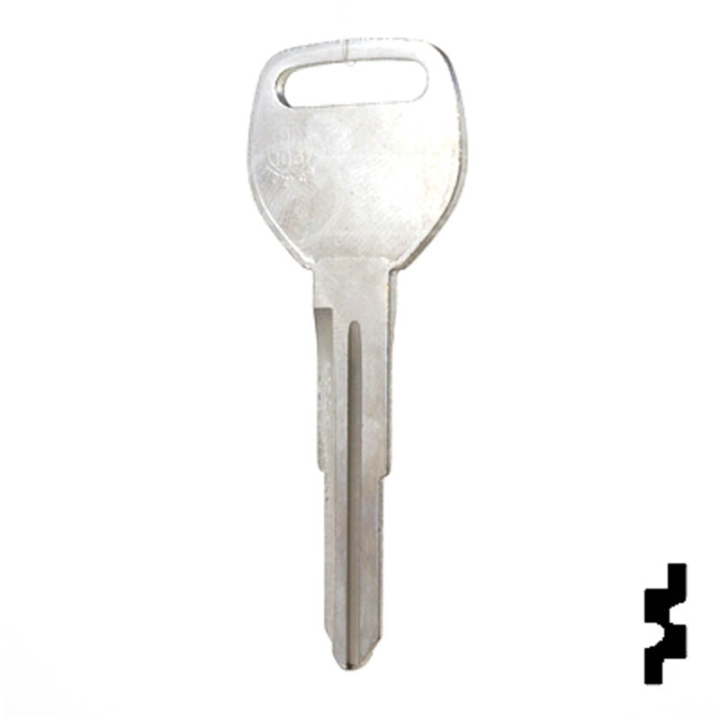 Uncut Key Blank | Acura | Honda | X214, HD103 Automotive Key JMA USA