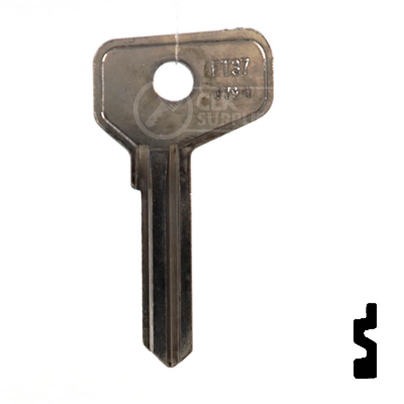 Uncut Key Blank | Alfa Romeo, Fiat | FT37 Automotive Key JMA USA