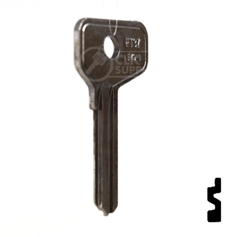 Uncut Key Blank | Alfa Romeo, Fiat | FT37 Automotive Key JMA USA