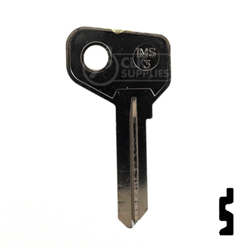 Uncut Key Blank | Alfa Romeo, Fiat | FT38 Automotive Key JMA USA