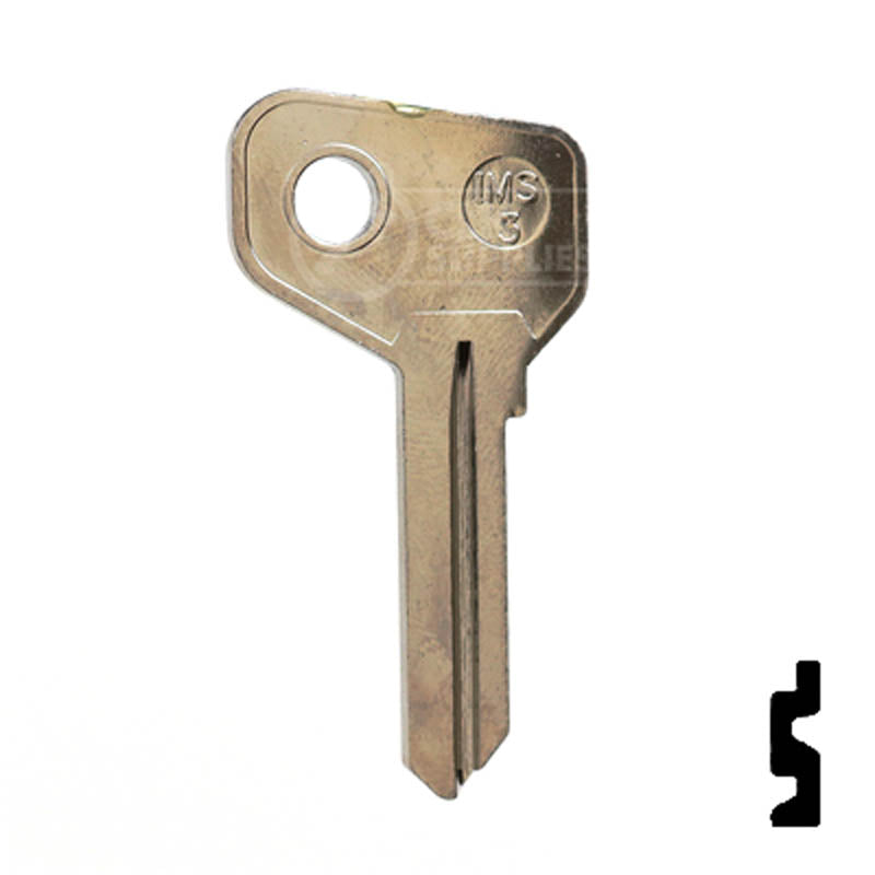 Uncut Key Blank | Alfa Romeo, Fiat | FT38 Automotive Key JMA USA