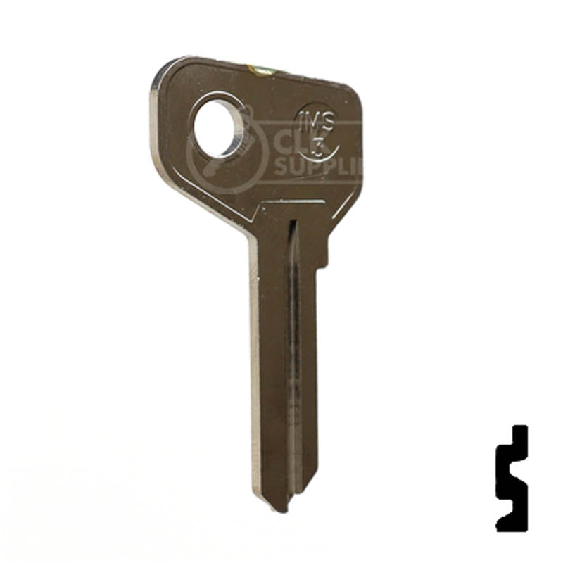 Uncut Key Blank | Alfa Romeo, Fiat | FT38 Automotive Key JMA USA