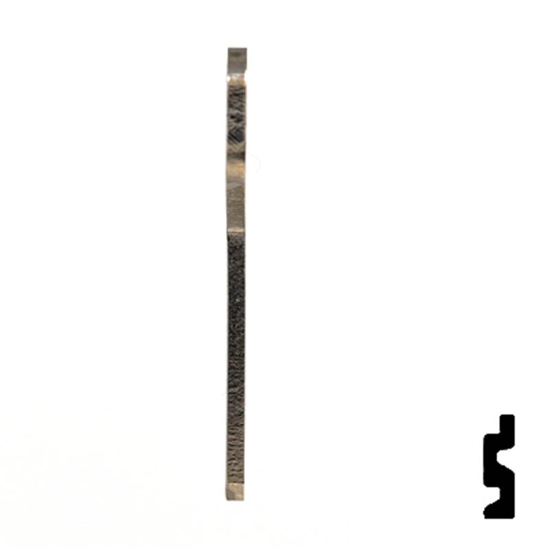 Uncut Key Blank | Alfa Romeo, Fiat | FT38 Automotive Key JMA USA