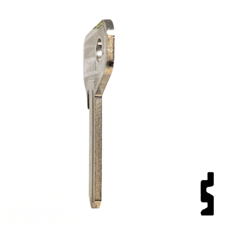 Uncut Key Blank | Alfa Romeo, Fiat | FT38 Automotive Key JMA USA
