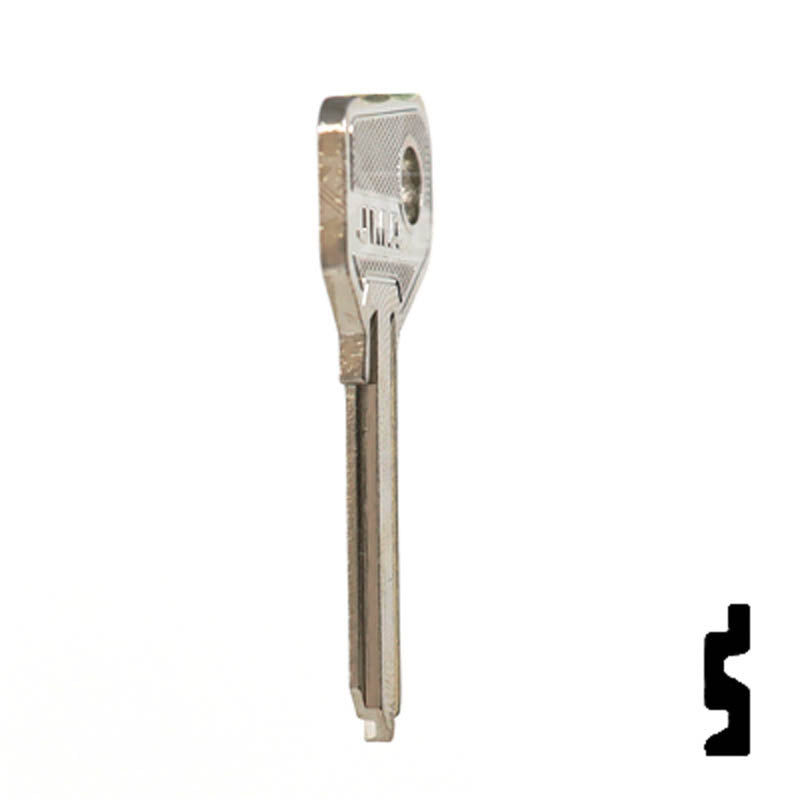 Uncut Key Blank | Alfa Romeo, Fiat | FT38 Automotive Key JMA USA