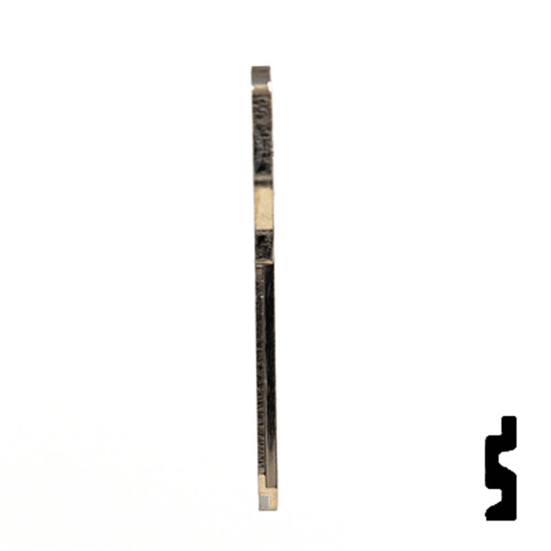 Uncut Key Blank | Alfa Romeo, Fiat | FT38 Automotive Key JMA USA