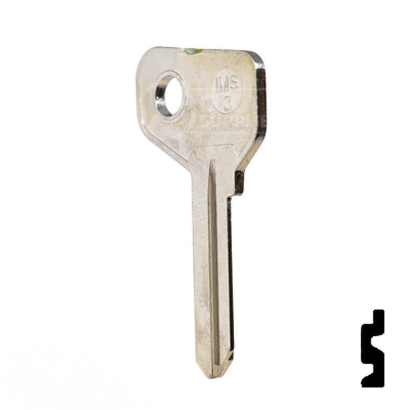 Uncut Key Blank | Alfa Romeo, Fiat | FT38 Automotive Key JMA USA