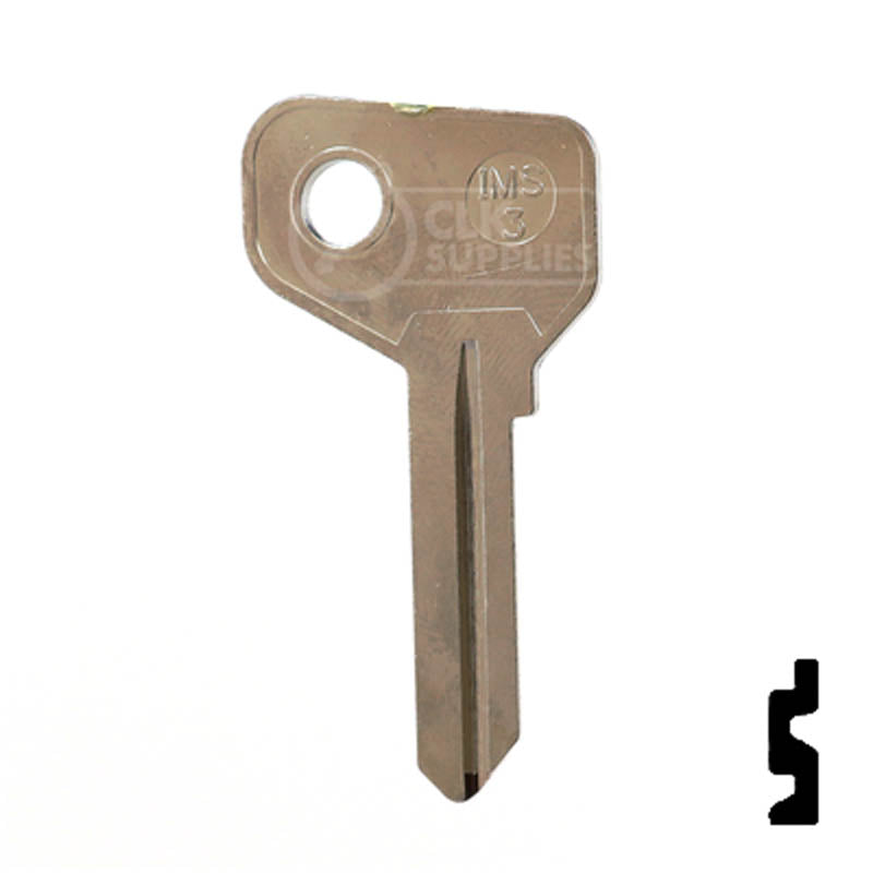 Uncut Key Blank | Alfa Romeo, Fiat | FT38 Automotive Key JMA USA