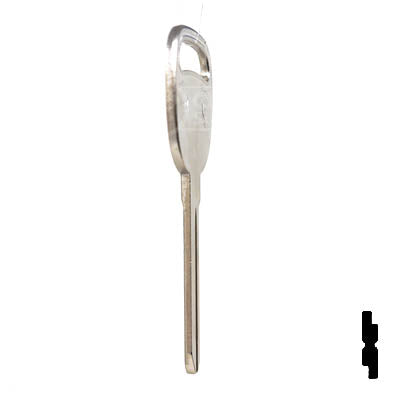Uncut Key Blank | B102, P1113 | GM Automotive Key JMA USA