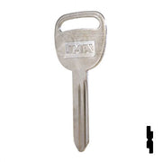 Uncut Key Blank | B102, P1113 | GM Automotive Key JMA USA