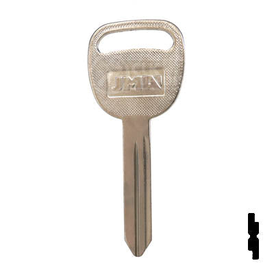 Uncut Key Blank | B102, P1113 | GM Automotive Key JMA USA