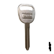 Uncut Key Blank | B102, P1113 | GM Automotive Key JMA USA