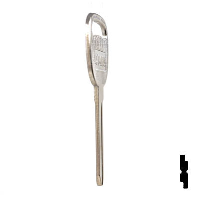 Uncut Key Blank | B102, P1113 | GM Automotive Key JMA USA
