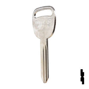Uncut Key Blank | B102, P1113 | GM Automotive Key JMA USA