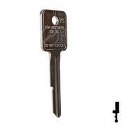 Uncut Key Blank | B15 | GM Key Automotive Key Ilco