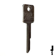 Uncut Key Blank | B15 | GM Key Automotive Key Ilco
