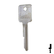 Uncut Key Blank | B15 | GM Key Automotive Key Ilco