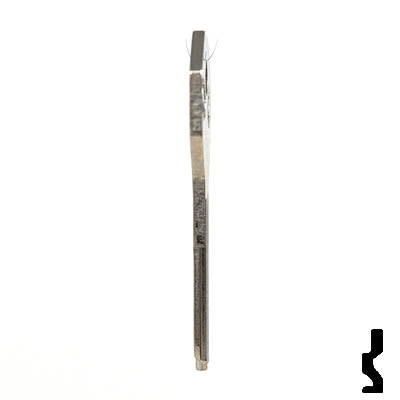 Uncut Key Blank | B2, H1098M | GM Key Automotive Key JMA USA