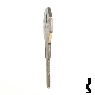 Uncut Key Blank | B2, H1098M | GM Key Automotive Key JMA USA