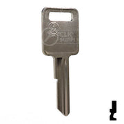 Uncut Key Blank | B44 "E", P1098E | GM Key Automotive Key JMA USA
