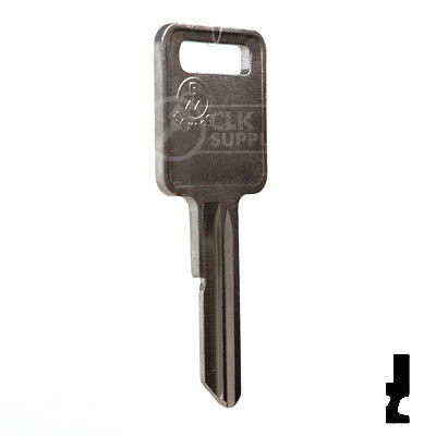 Uncut Key Blank | B44 "E", P1098E | GM Key Automotive Key JMA USA