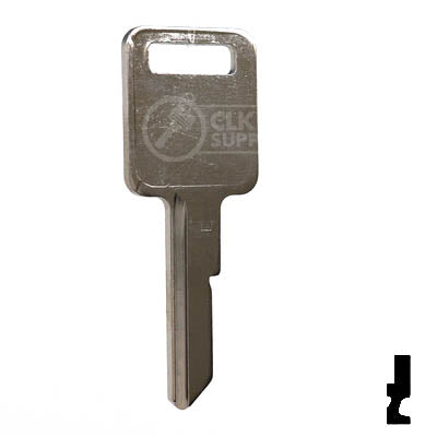 Uncut Key Blank | B44 "E", P1098E | GM Key Automotive Key JMA USA