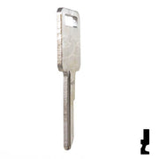 Uncut Key Blank | B44 "E", P1098E | GM Key Automotive Key JMA USA