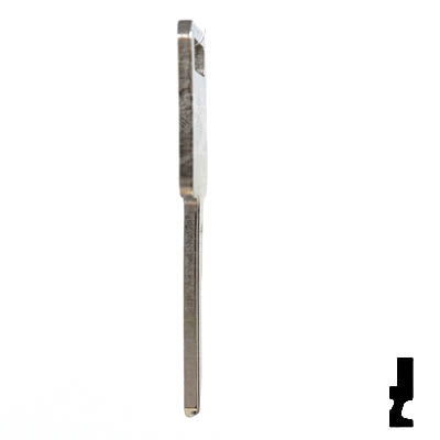 Uncut Key Blank | B44 "E", P1098E | GM Key Automotive Key JMA USA