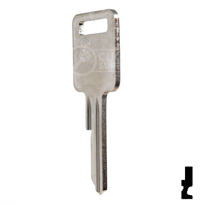 Uncut Key Blank | B44 "E", P1098E | GM Key Automotive Key JMA USA