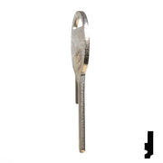 Uncut Key Blank | B45 "H", S1098H | GM Automotive Key JMA USA