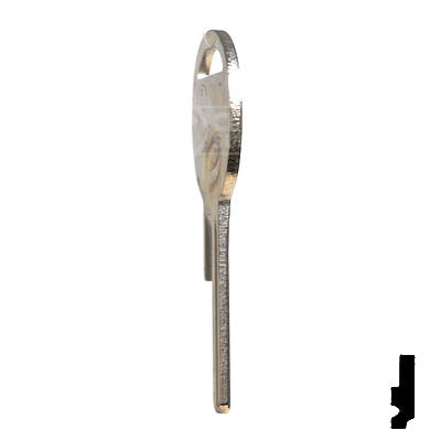 Uncut Key Blank | B45 "H", S1098H | GM Automotive Key JMA USA