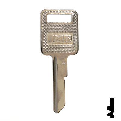 Uncut Key Blank | B46 "J", P1098J | GM Key Automotive Key JMA USA