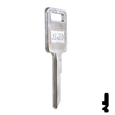 Uncut Key Blank | B46 "J", P1098J | GM Key Automotive Key JMA USA