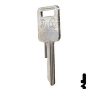 Uncut Key Blank | B46 "J", P1098J | GM Key Automotive Key JMA USA