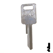 Uncut Key Blank | B46 "J", P1098J | GM Key Automotive Key JMA USA