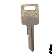 Uncut Key Blank | B46 "J", P1098J | GM Key Automotive Key JMA USA